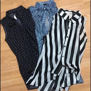 Bundle of 3 H&M Women's Summer Tops Small